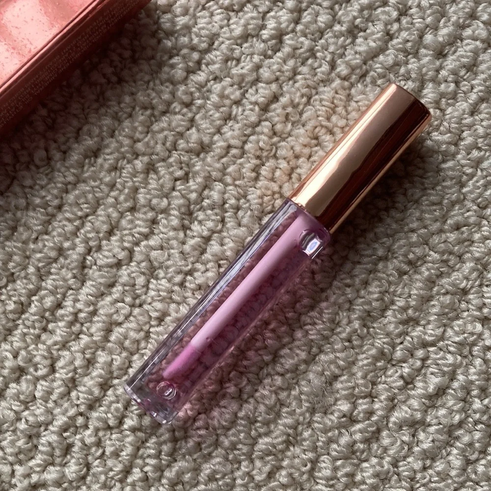 NEW Steve Laurant Lip Oil Gloss Orchid Pink Purple Balm NIB
